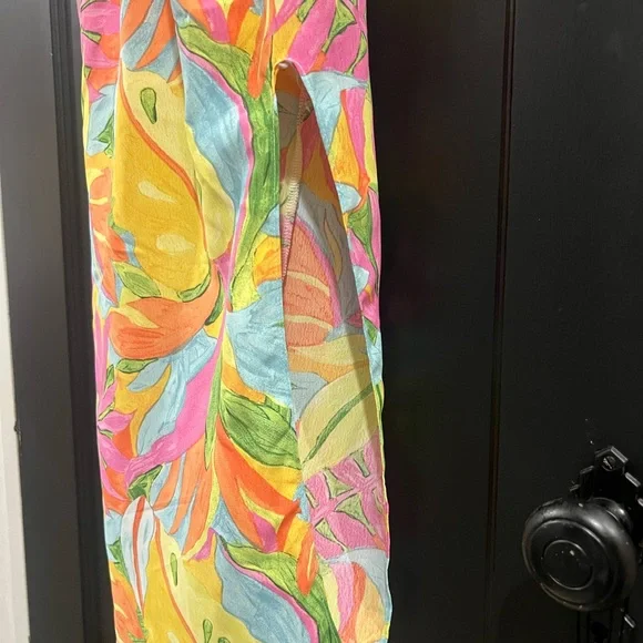 Multicolor cutout maxi dress - Picture 6 of 7